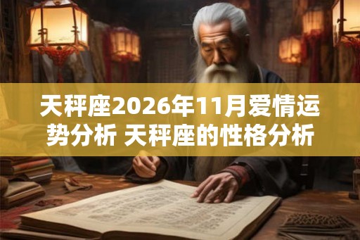 天秤座2026年11月爱情运势分析 天秤座的性格分析