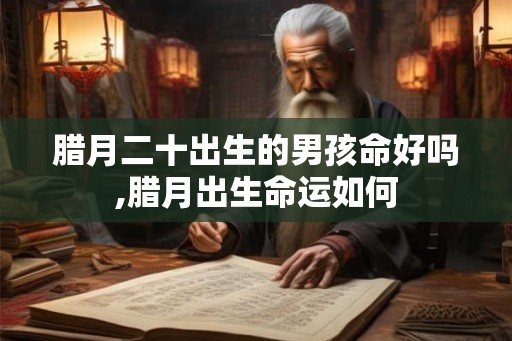 腊月二十出生的男孩命好吗,腊月出生命运如何