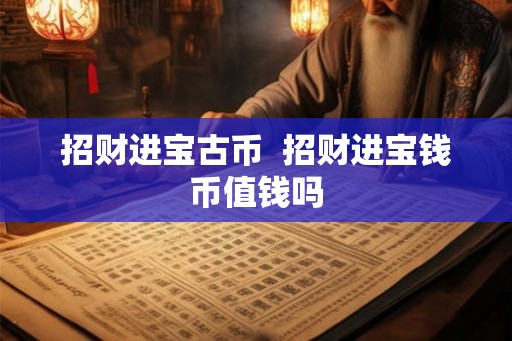 招财进宝古币  招财进宝钱币值钱吗