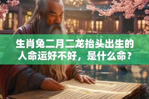 生肖兔二月二龙抬头出生的人命运好不好，是什么命？