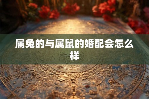 属兔的与属鼠的婚配会怎么样