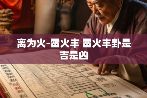 离为火-雷火丰 雷火丰卦是吉是凶
