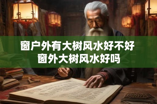 窗户外有大树风水好不好 窗外大树风水好吗