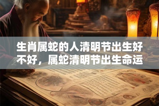 生肖属蛇的人清明节出生好不好，属蛇清明节出生命运如何？