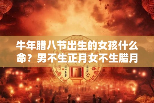牛年腊八节出生的女孩什么命？男不生正月女不生腊月是什么意思？