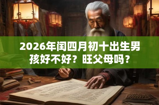 2026年闰四月初十出生男孩好不好？旺父母吗？