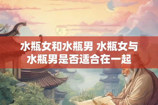 水瓶女和水瓶男 水瓶女与水瓶男是否适合在一起