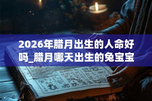 2026年腊月出生的人命好吗_腊月哪天出生的兔宝宝好