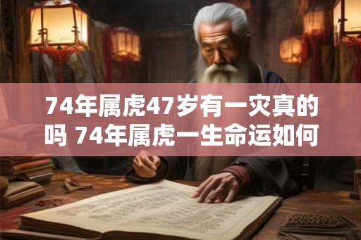 74年属虎47岁有一灾真的吗 74年属虎一生命运如何