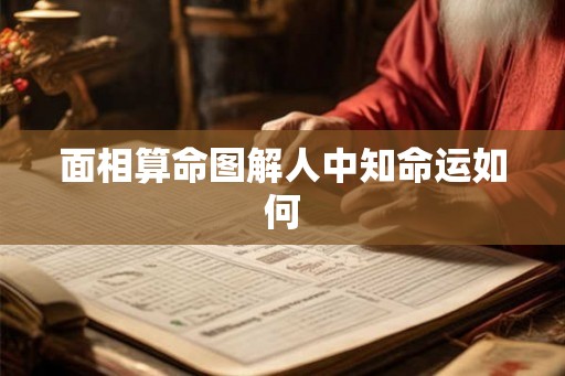 面相算命图解人中知命运如何 面相算命图解人中知命运如何