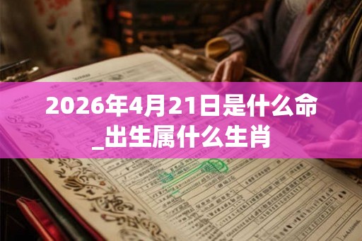 2026年4月21日是什么命_出生属什么生肖