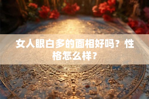 女人眼白多的面相好吗？性格怎么样？