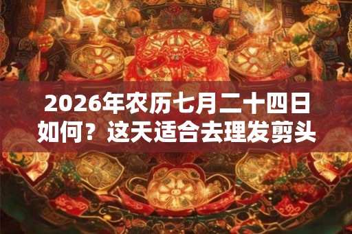 2026年农历七月二十四日如何？这天适合去理发剪头发吗？