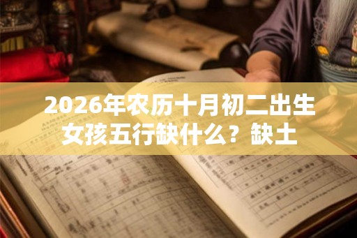 2026年农历十月初二出生女孩五行缺什么?缺土 2026年农历十月初二出生女孩五行缺什么?缺土