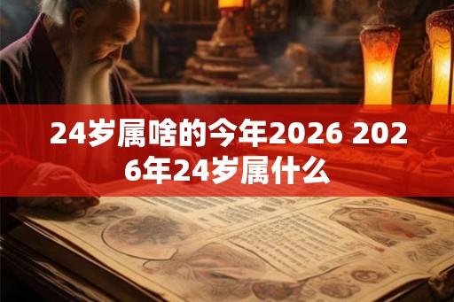 24岁属啥的今年2026 2026年24岁属什么 24岁属啥的今年2026 2026年24岁属什么