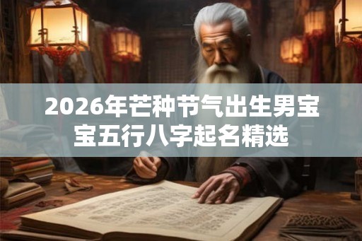 2026年芒种节气出生男宝宝五行八字起名精选 2026年芒种节气出生男宝宝五行八字起名精选