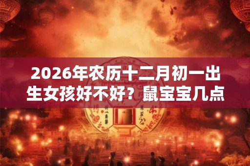 2026年农历十二月初一出生女孩好不好？鼠宝宝几点出生最好？