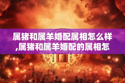 属猪和属羊婚配属相怎么样,属猪和属羊婚配的属相怎么样？
