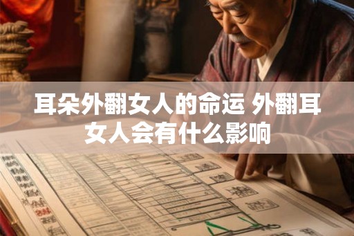 耳朵外翻女人的命运 外翻耳女人会有什么影响