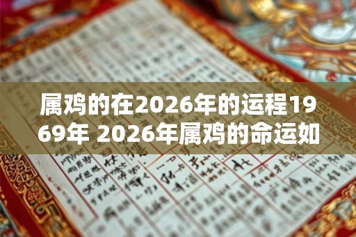 属鸡的在2026年的运程1969年 2026年属鸡的命运如何
