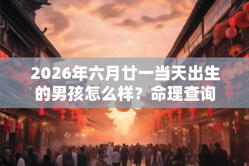 2026年六月廿一当天出生的男孩怎么样?命理查询 2026年六月廿一当天出生的男孩怎么样?命理查询