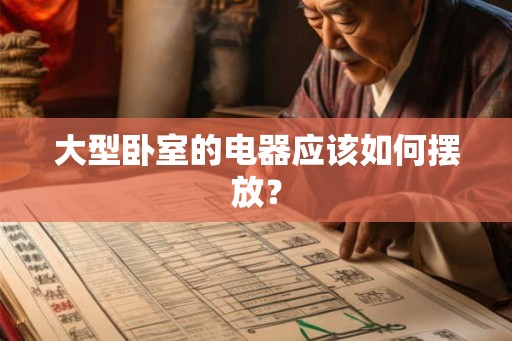 大型卧室的电器应该如何摆放？