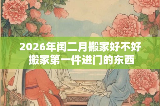 2026年闰二月搬家好不好 搬家第一件进门的东西