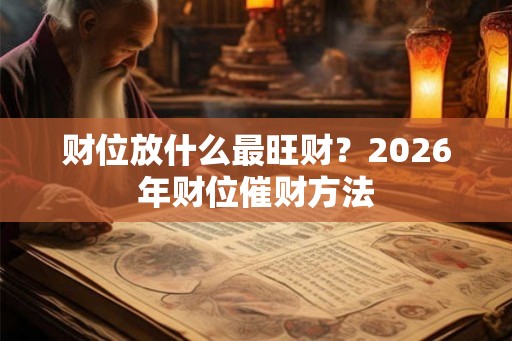 财位放什么最旺财？2026年财位催财方法