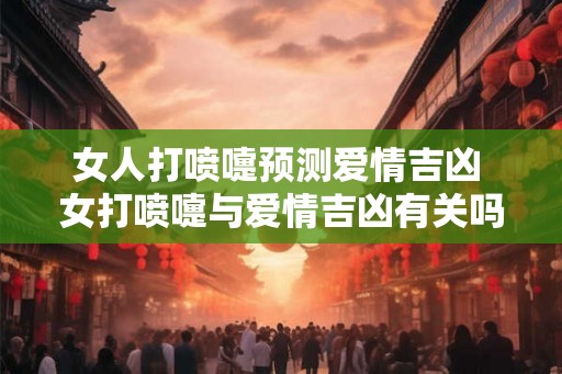 女人打喷嚏预测爱情吉凶 女打喷嚏与爱情吉凶有关吗 女人打喷嚏预测爱情吉凶 女打喷嚏与爱情吉凶有关吗