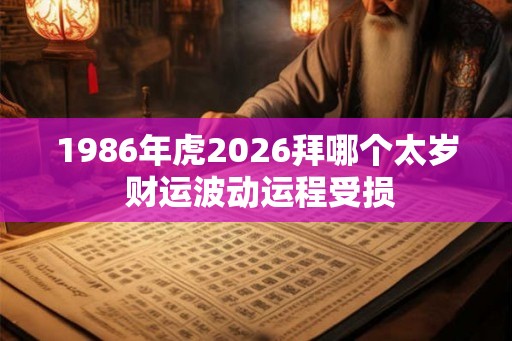 1986年虎2026拜哪个太岁 财运波动运程受损