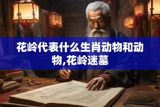 花岭代表什么生肖动物和动物,花岭迷墓