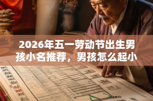 2026年五一劳动节出生男孩小名推荐，男孩怎么起小名？