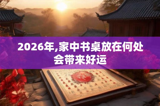 2026年,家中书桌放在何处会带来好运