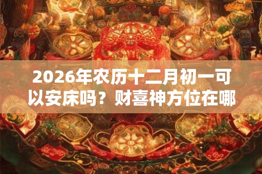 2026年农历十二月初一可以安床吗？财喜神方位在哪？