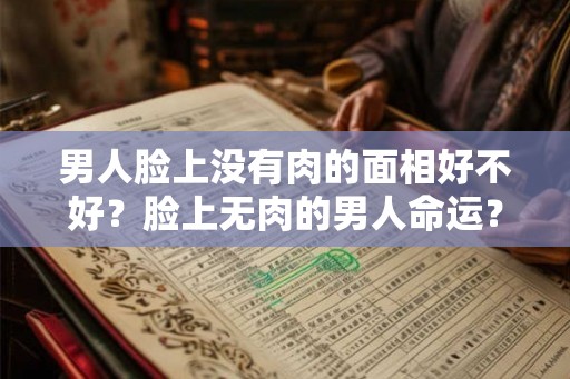 男人脸上没有肉的面相好不好？脸上无肉的男人命运？