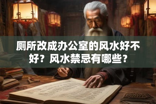 厕所改成办公室的风水好不好？风水禁忌有哪些？
