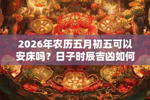 2026年农历五月初五可以安床吗?日子时辰吉凶如何? 2026年农历五月初五可以安床吗?日子时辰吉凶如何?
