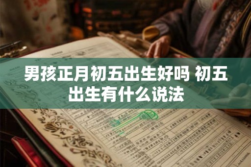 男孩正月初五出生好吗 初五出生有什么说法 男孩正月初五出生好吗 初五出生有什么说法