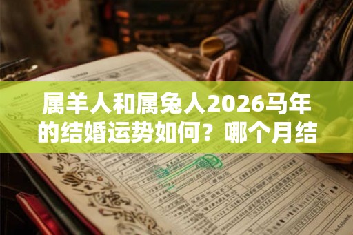 属羊人和属兔人2026马年的结婚运势如何？哪个月结婚好？