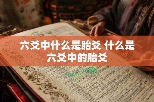 六爻中什么是胎爻 什么是六爻中的胎爻