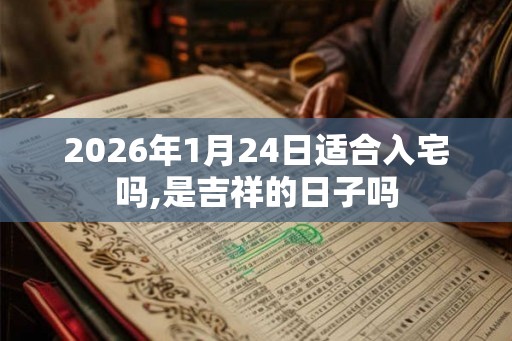 2026年1月24日适合入宅吗,是吉祥的日子吗