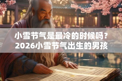 小雪节气是最冷的时候吗？2026小雪节气出生的男孩命运如何？