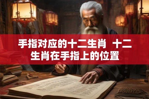 手指对应的十二生肖  十二生肖在手指上的位置