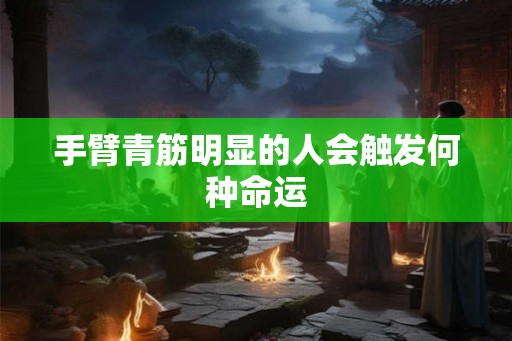 手臂青筋明显的人会触发何种命运