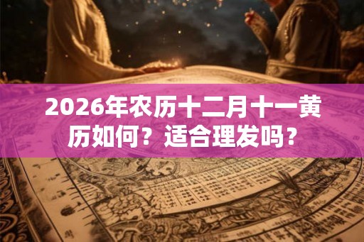 2026年农历十二月十一黄历如何？适合理发吗？