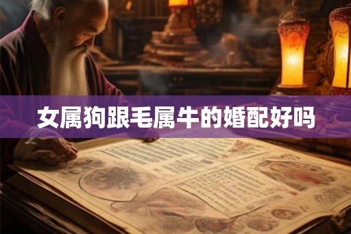 女属狗跟毛属牛的婚配好吗