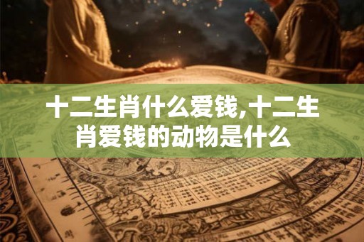 十二生肖什么爱钱,十二生肖爱钱的动物是什么