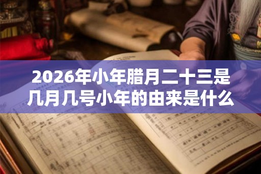 2026年小年腊月二十三是几月几号小年的由来是什么？