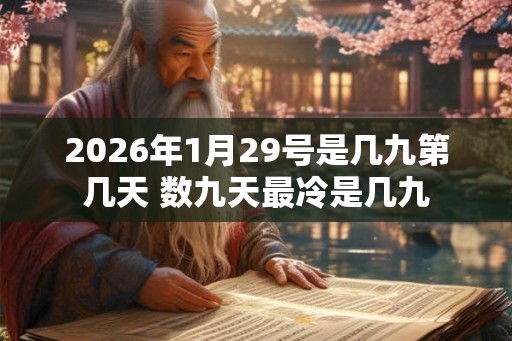 2026年1月29号是几九第几天 数九天最冷是几九 2026年1月29号是几九第几天 数九天最冷是几九