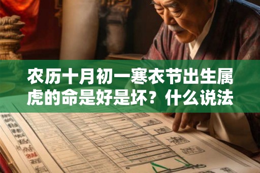 农历十月初一寒衣节出生属虎的命是好是坏？什么说法？
